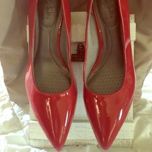 Life Stride Soft System Red Heels